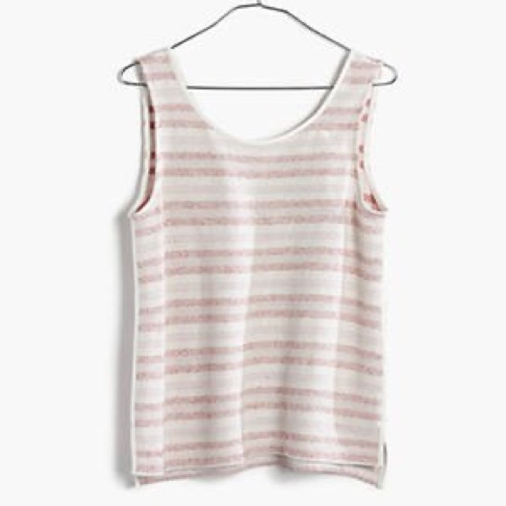 Madewell Terry V-Back Tank Top
